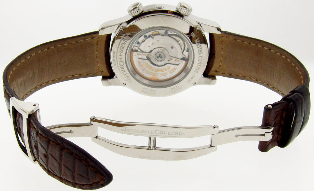 Jaeger-LeCoultre Master  World Geographic Steel Men's Watch - 146.8.32.S - USED