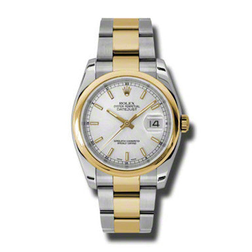 Datejust 36mm Stainless Steel and Yellow Gold