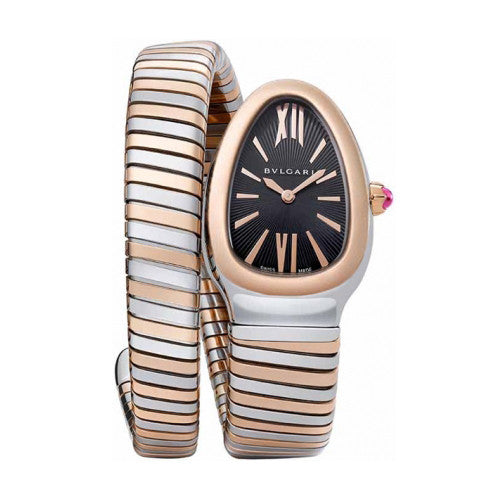 Serpenti Tubogas 35mm with Rose Gold